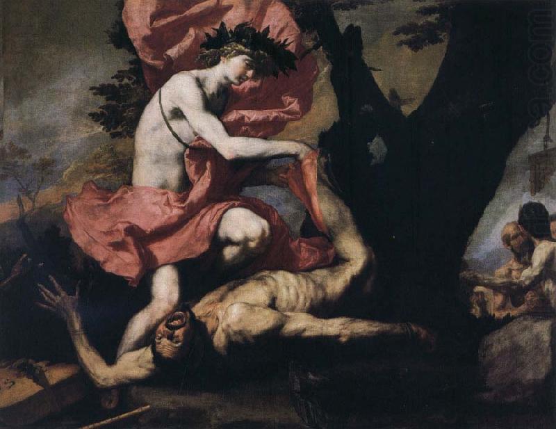 Jusepe de Ribera Apollo and Marsyas china oil painting image